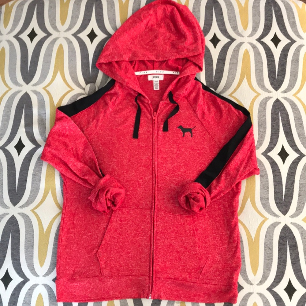 VS PINK full zip hoodie